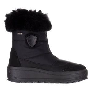 Pajar Temoen Faux Fur Lined Waterproof Black Snow Boots Size 9 NWT